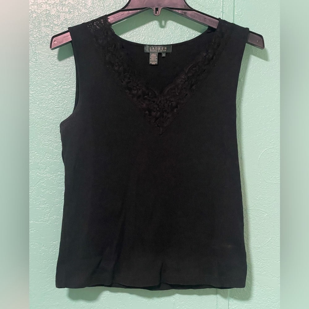 Ralph Lauren Black Tank Top Camisole